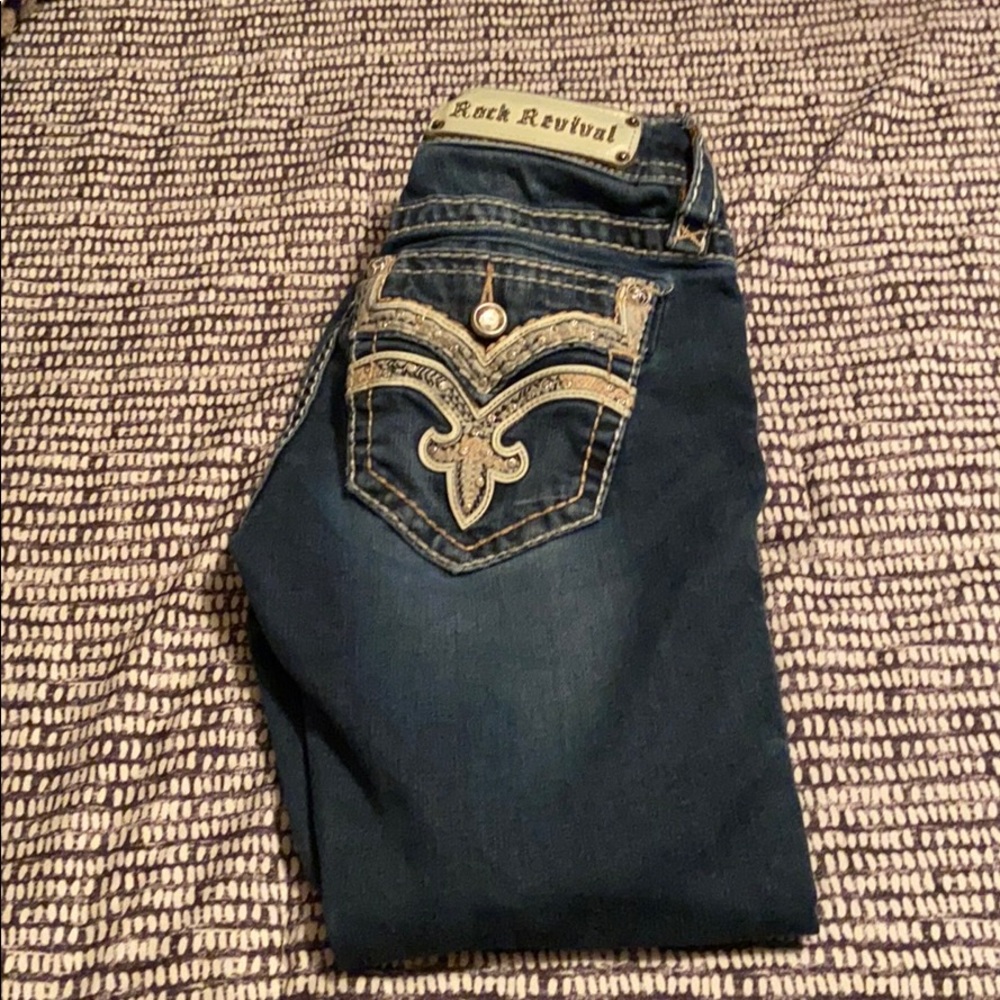 Rock revival capris